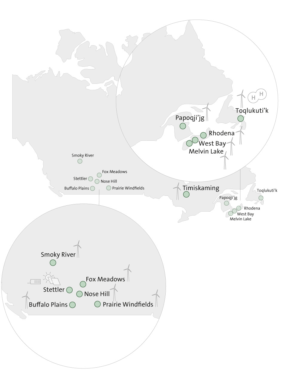 Our Projects in Canada