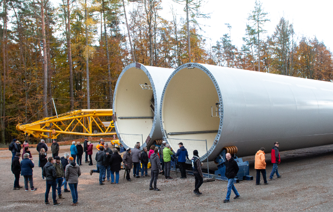 Windparkbaustelle Bad Arolsen