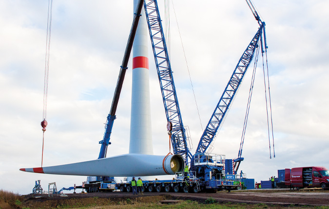 the assembly of an rotor blade