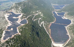 solar farm in Greece