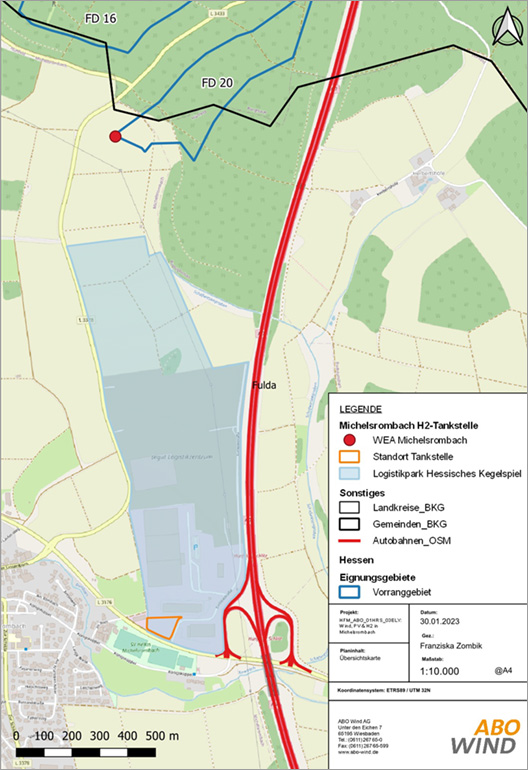 Wasserstoffprojekt Hünfeld