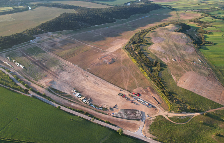 Valdezorita Solar farm 