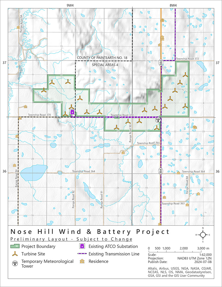 Nose Hill Wind Farm