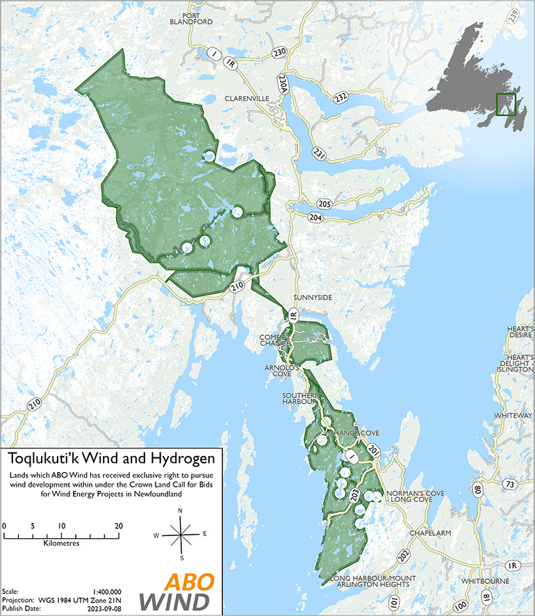 Toqlukuti’k Wind and Hydrogen Project