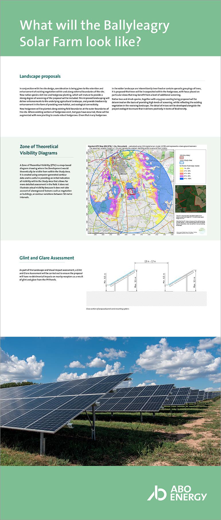 What will the Ballyleagry Solar Farm look like?