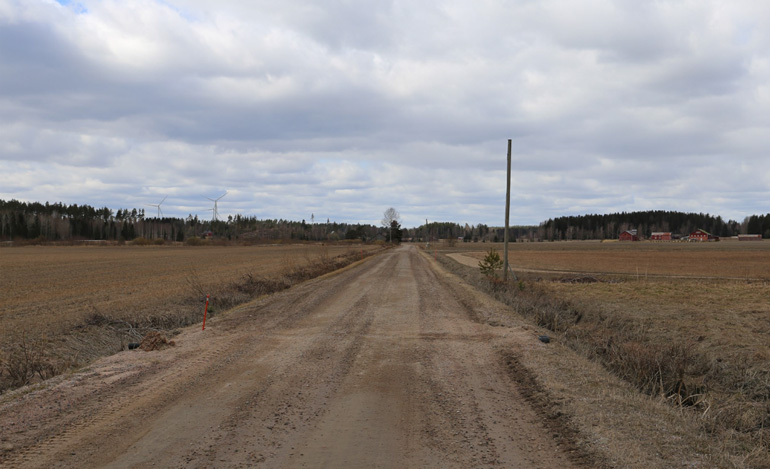 Kuvauspaikka 2 Kuivanto Korvenpääntie