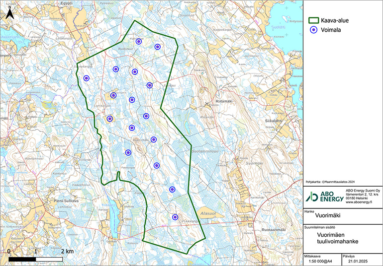 Vuorimäen tuulivoimahanke