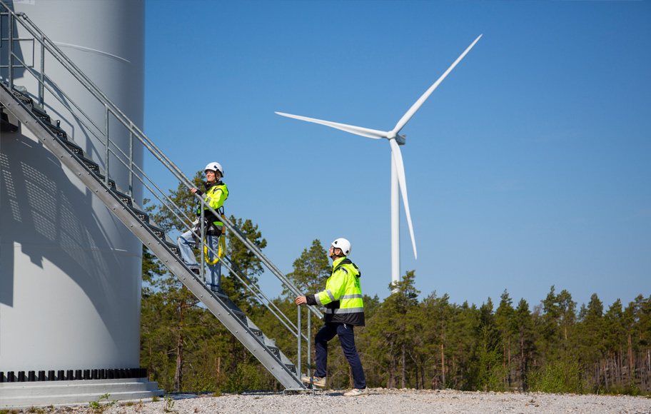 Työntekijänä ABO Energyllä