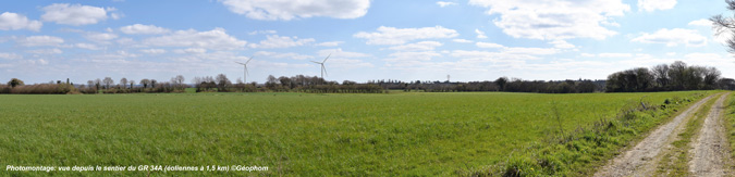 Le parc éolien de Gurunhuel