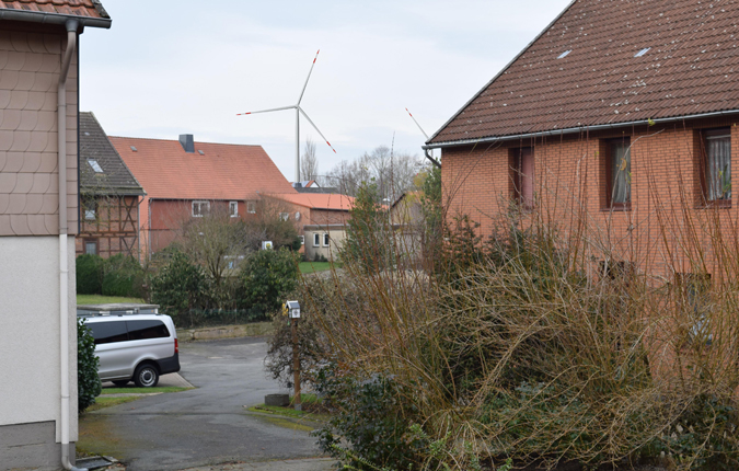 Windpark Hohe Heide - Visualisierung