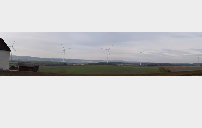 Windpark Hohe Heide - Visualisierung