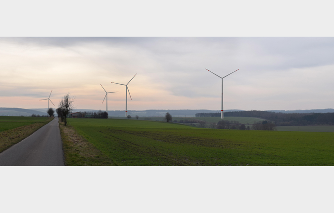 Windpark Hohe Heide - Visualisierung