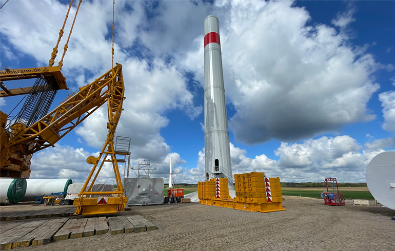 Windpark-Repowering in Rosengarten