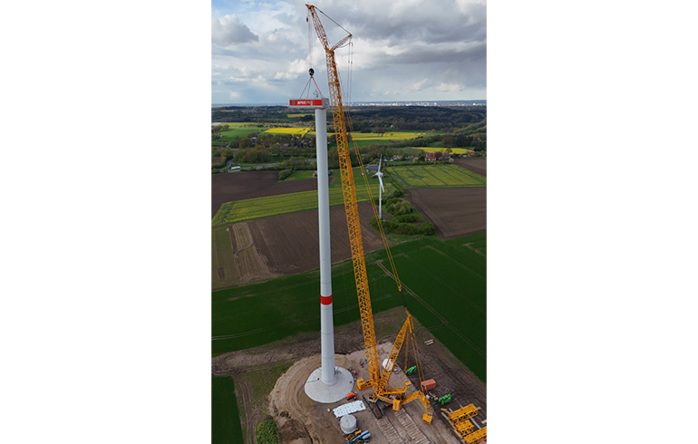 Windpark-Repowering in Rosengarten