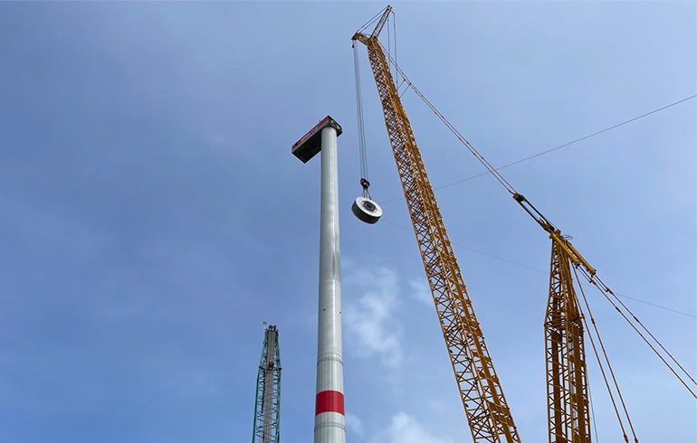 Windpark-Repowering in Rosengarten