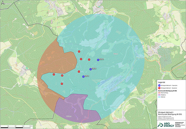 Windpark Weilrod II Kommunalabgabe